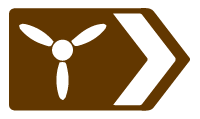 Manston tourism sign