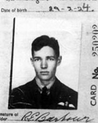 Flight Sergeant Robert E Barbour
